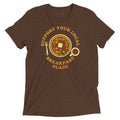 Support Your Local Breakfast Place Men's Tri-Blend - Adult & Kids T-Shirts, Sweatshirts & Hoodies apparel design preview 1