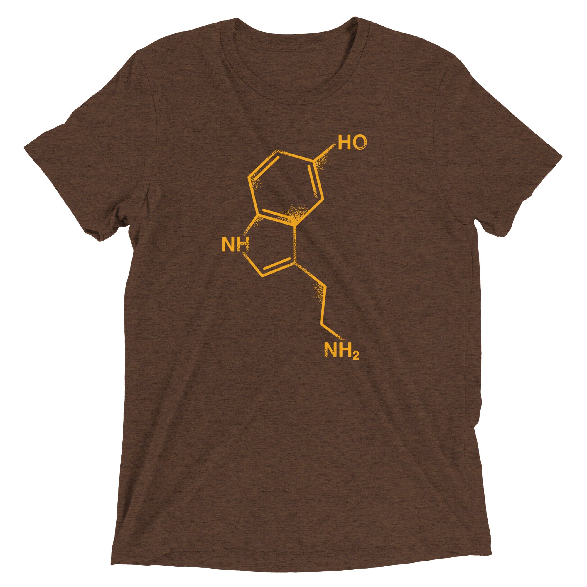 Serotonin Men's Tri-Blend - Adult & Kids T-Shirts, Sweatshirts & Hoodies apparel design preview 1