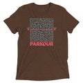 Parkour Men's Tri-Blend - Adult & Kids T-Shirts, Sweatshirts & Hoodies apparel design preview 1