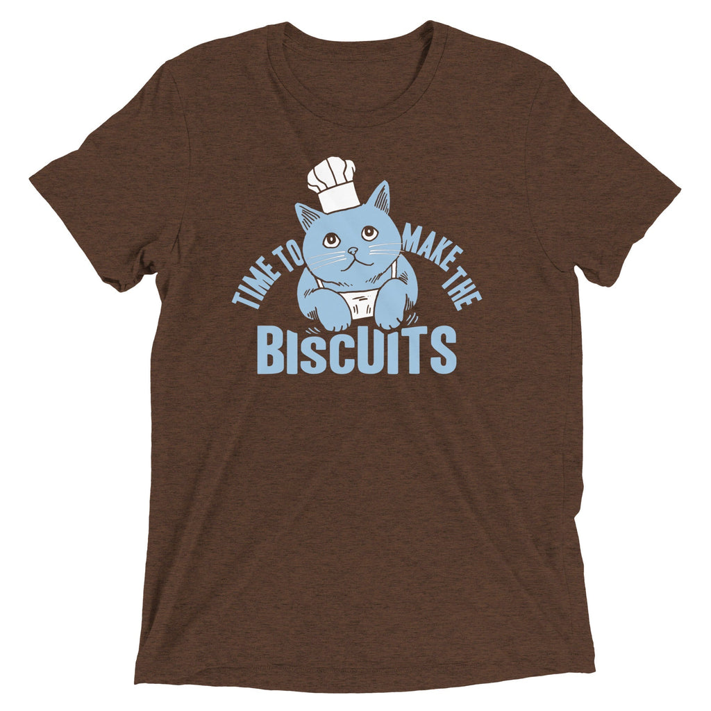 Time To Make The Biscuits Men's Tri-Blend - Adult & Kids T-Shirts, Sweatshirts & Hoodies apparel design preview 1