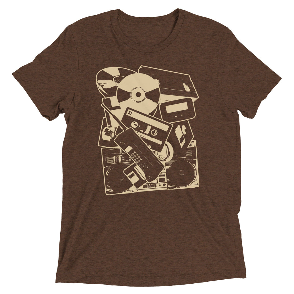 Dead Tech Men's Tri-Blend - Adult & Kids T-Shirts, Sweatshirts & Hoodies apparel design preview 1