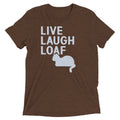 Live Laugh Loaf Men's Tri-Blend - Adult & Kids T-Shirts, Sweatshirts & Hoodies apparel design preview 1