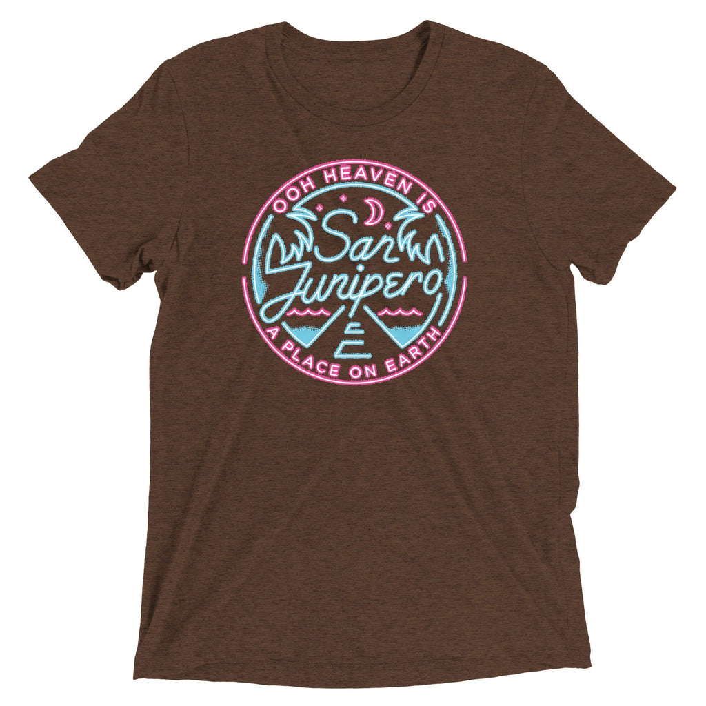 San Junipero Men's Tri-Blend - Adult & Kids T-Shirts, Sweatshirts & Hoodies apparel design preview 1