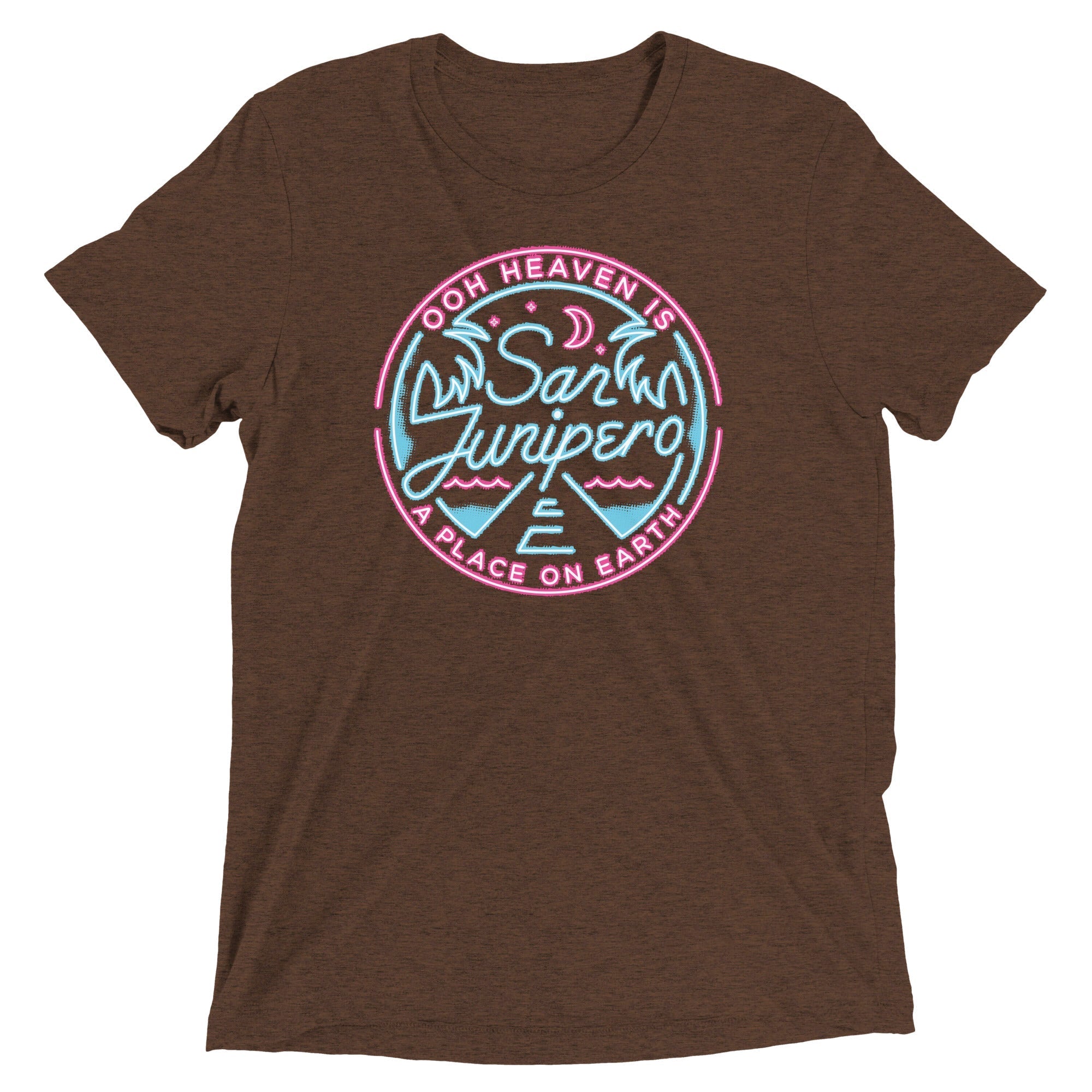 San Junipero Men's Tri-Blend - Adult & Kids T-Shirts, Sweatshirts & Hoodies apparel design preview 1