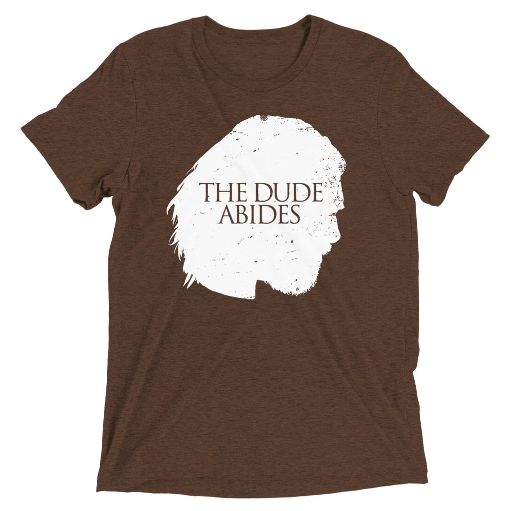The Dude Abides Men's Tri-Blend - Adult & Kids T-Shirts, Sweatshirts & Hoodies apparel design preview 1