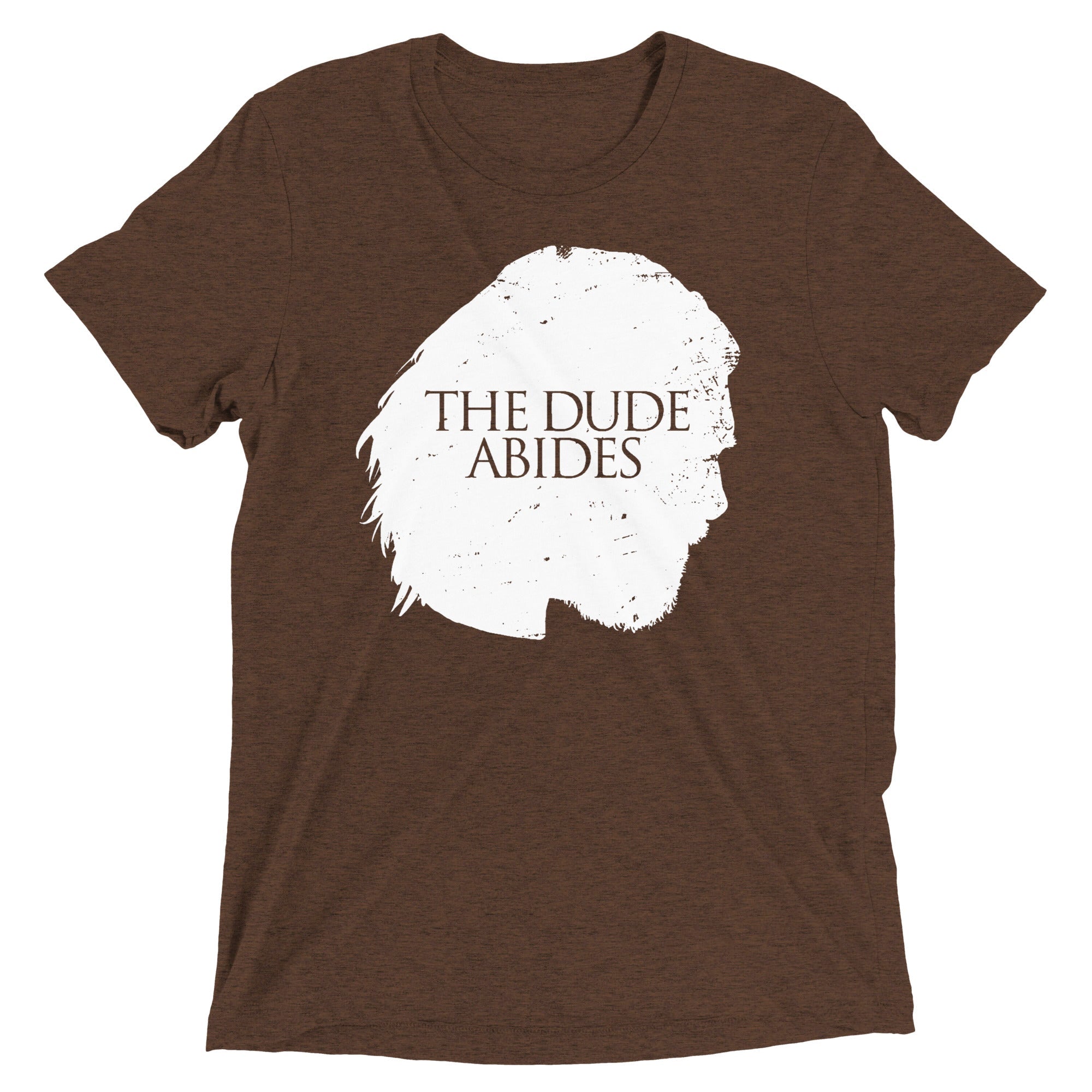 The Dude Abides Men's Tri-Blend - Adult & Kids T-Shirts, Sweatshirts & Hoodies apparel design preview 1