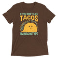 I'm Nacho Type Men's Tri-Blend - Adult & Kids T-Shirts, Sweatshirts & Hoodies apparel design preview 1
