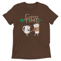 Coffee Time Men's Tri-Blend - Adult & Kids T-Shirts, Sweatshirts & Hoodies apparel design preview 1