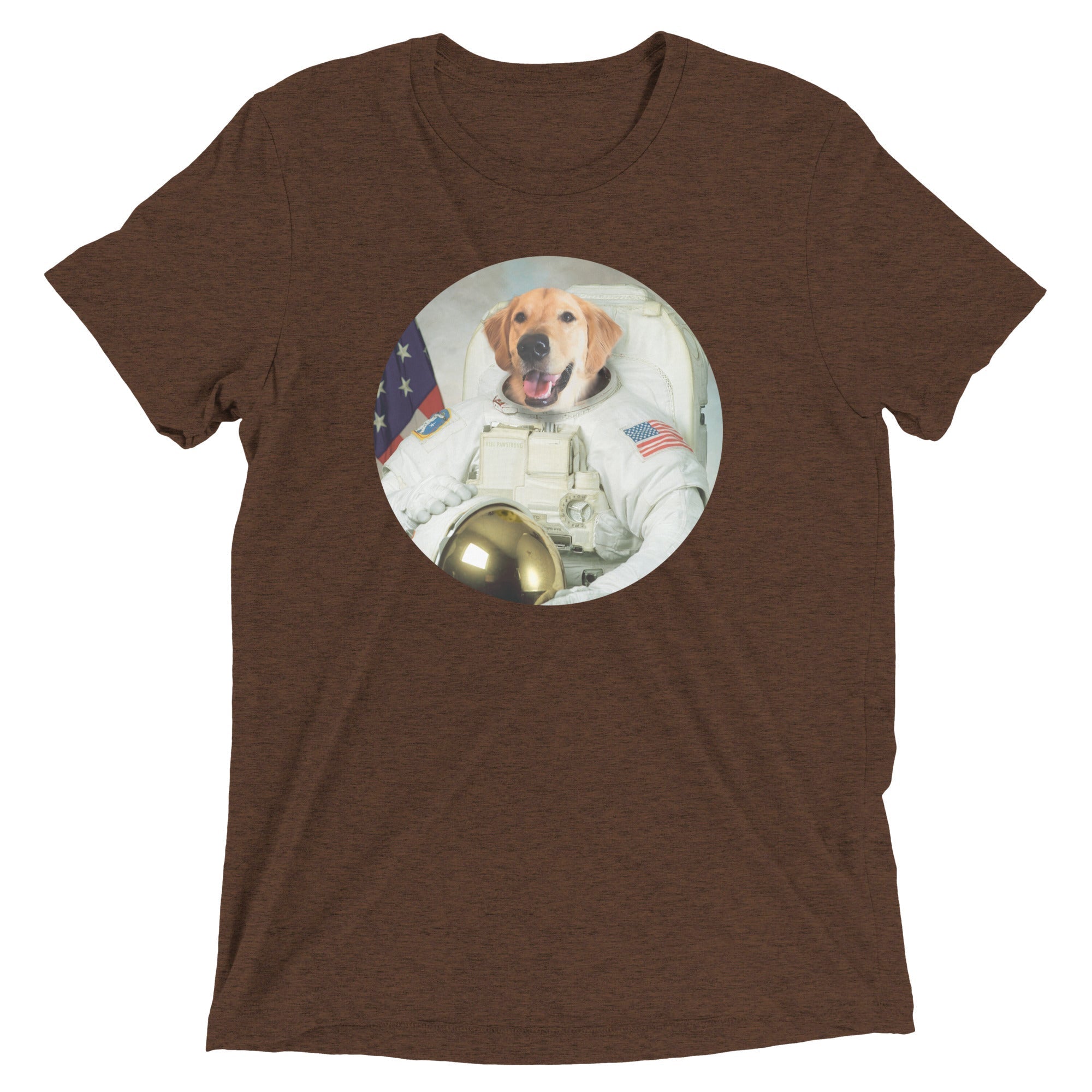 Astrodog Men's Tri-Blend - Adult & Kids T-Shirts, Sweatshirts & Hoodies apparel design preview 1