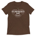 This Is My St. Patrick's Day Men's Tri-Blend - Adult & Kids T-Shirts, Sweatshirts & Hoodies apparel design preview 1