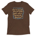 When You Cross A Joke With Rhetorical Question? Men's - Adult & Kids T-Shirts, Sweatshirts & Hoodies apparel design preview 1