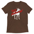 Don't Stop Believing Unicorn Men's Tri-Blend - Adult & Kids T-Shirts, Sweatshirts & Hoodies apparel design preview 1