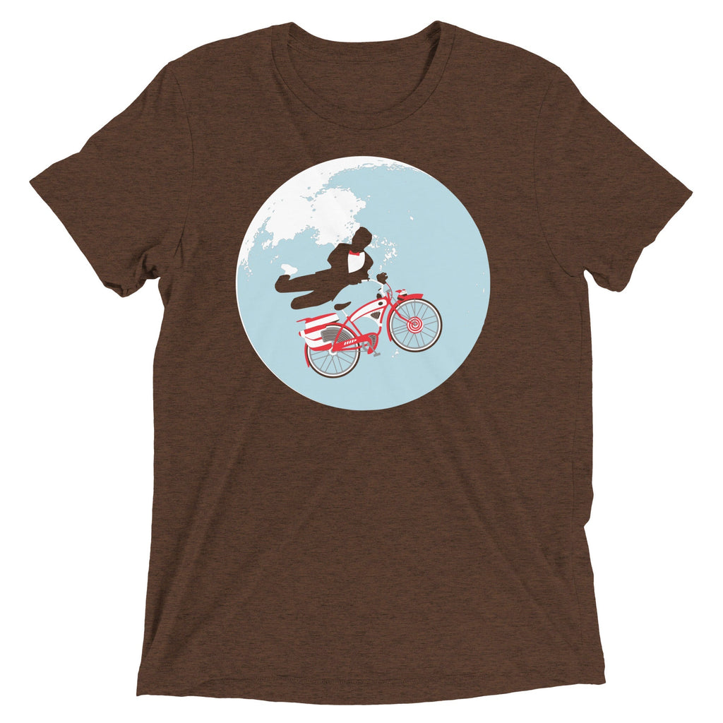 Jump The Moon Men's Tri-Blend - Adult & Kids T-Shirts, Sweatshirts & Hoodies apparel design preview 1