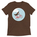 Jump The Moon Men's Tri-Blend - Adult & Kids T-Shirts, Sweatshirts & Hoodies apparel design preview 1