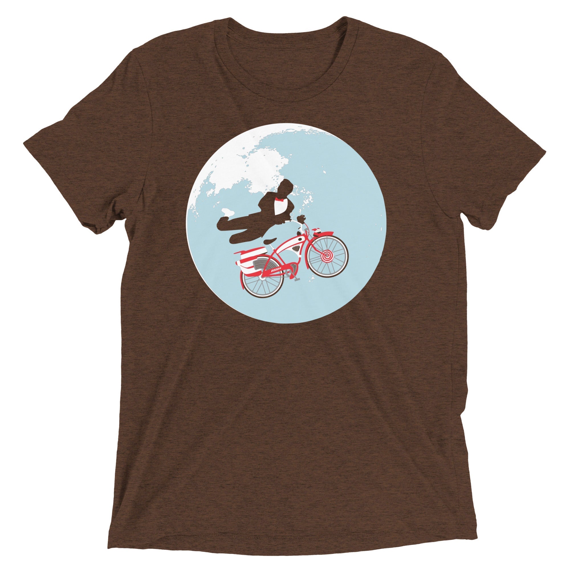 Jump The Moon Men's Tri-Blend - Adult & Kids T-Shirts, Sweatshirts & Hoodies apparel design preview 1
