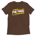 Space The Final Frontier Men's Tri-Blend - Adult & Kids T-Shirts, Sweatshirts & Hoodies apparel design preview 1