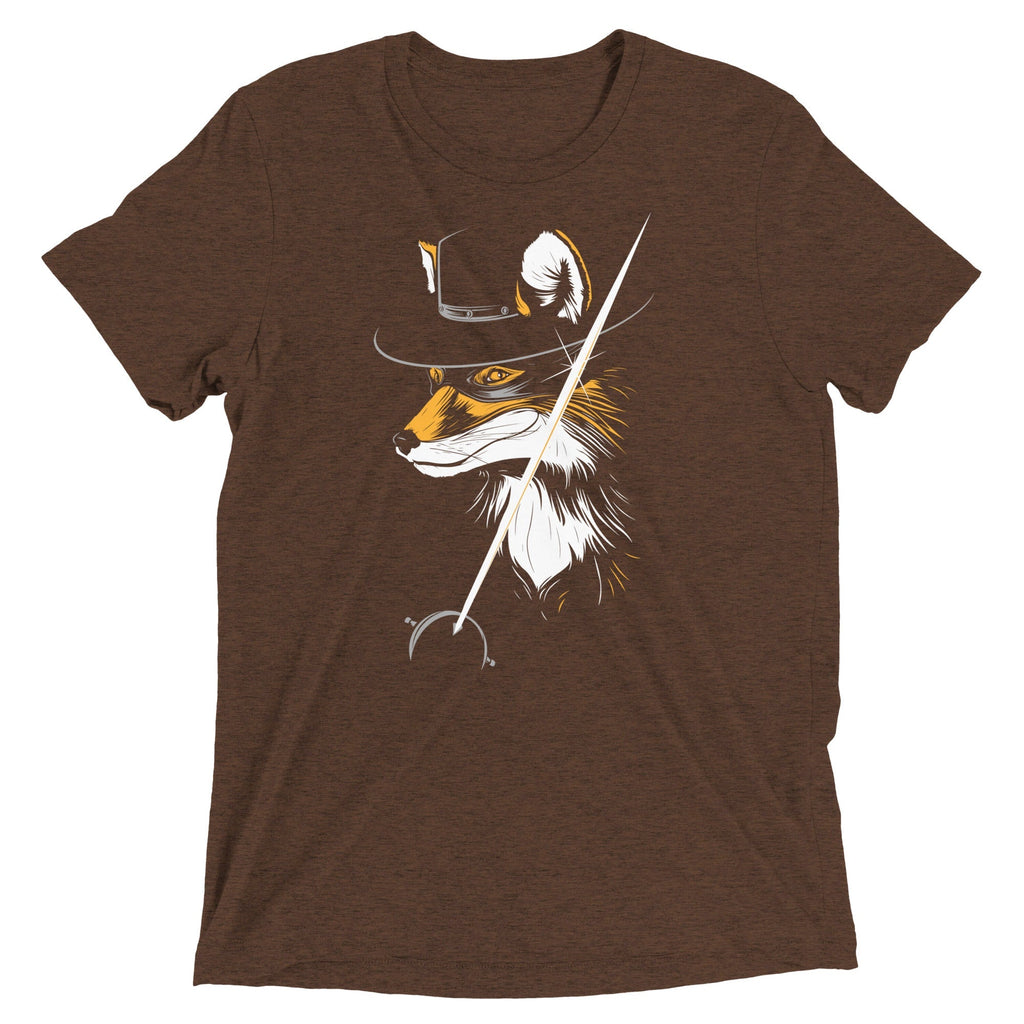 The Fox Men's Tri-Blend - Adult & Kids T-Shirts, Sweatshirts & Hoodies apparel design preview 1