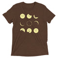 Eclipse Emoji Men's Tri-Blend - Adult & Kids T-Shirts, Sweatshirts & Hoodies apparel design preview 1