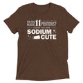 Do You Have 11 Protons? Men's Tri-Blend - Adult & Kids T-Shirts, Sweatshirts & Hoodies apparel design preview 1