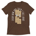 Every Now And Then I Fall Apart Men's Tri-Blend - Adult & Kids T-Shirts, Sweatshirts & Hoodies apparel design preview 1