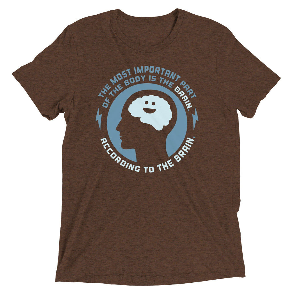 Most Important Part Of The Body Men's Tri-Blend - Adult & Kids T-Shirts, Sweatshirts & Hoodies apparel design preview 1