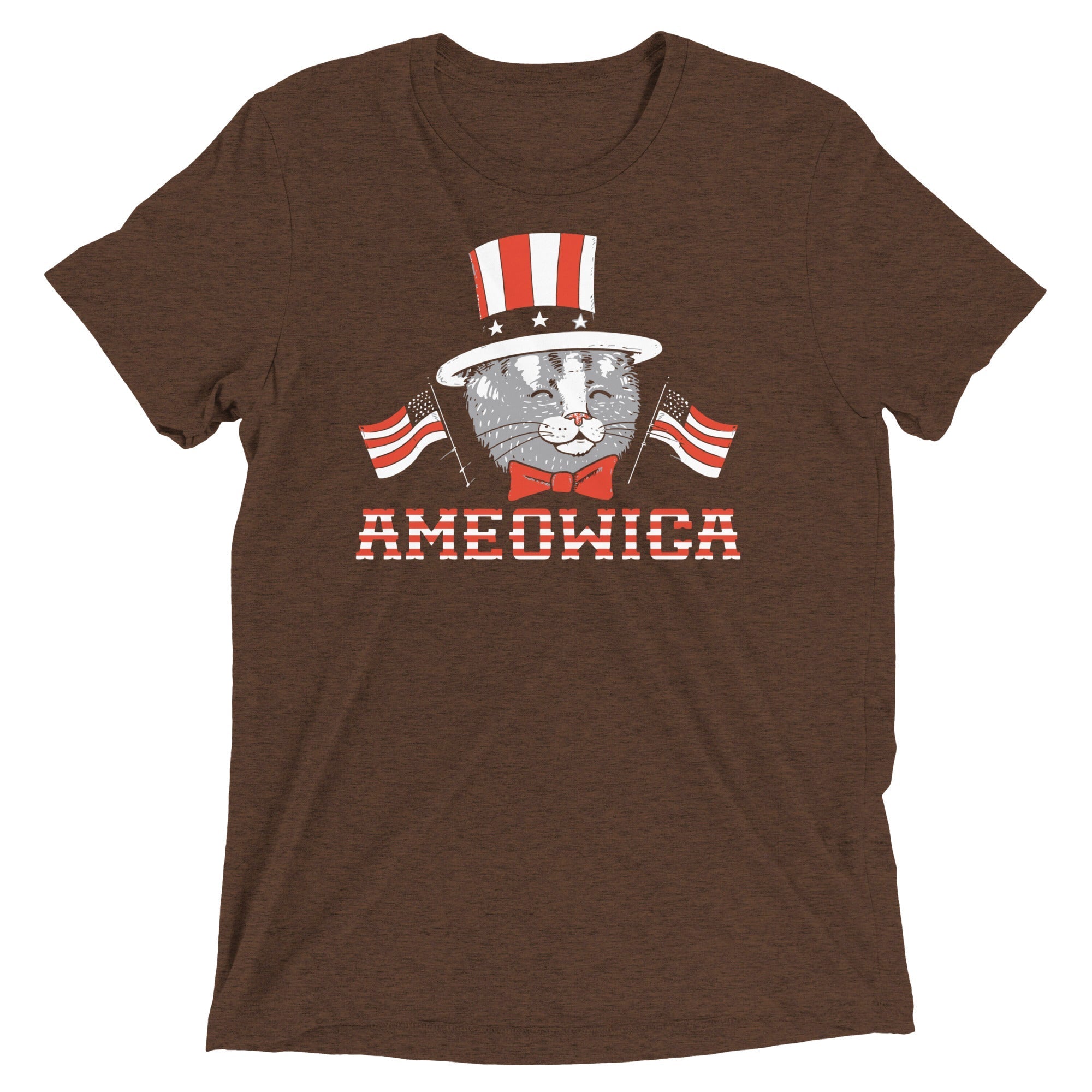 Ameowica Men's Tri-Blend - Adult & Kids T-Shirts, Sweatshirts & Hoodies apparel design preview 1