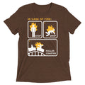 Stop Drop Roller Coaster Men's Tri-Blend - Adult & Kids T-Shirts, Sweatshirts & Hoodies apparel design preview 1