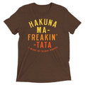 Hakuna Ma-Freakin-Tata Men's Tri-Blend - Adult & Kids T-Shirts, Sweatshirts & Hoodies apparel design preview 1