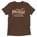 Breakfast, It's What's For Dinner Men's Tri-Blend - Adult & Kids T-Shirts, Sweatshirts & Hoodies apparel design preview 1