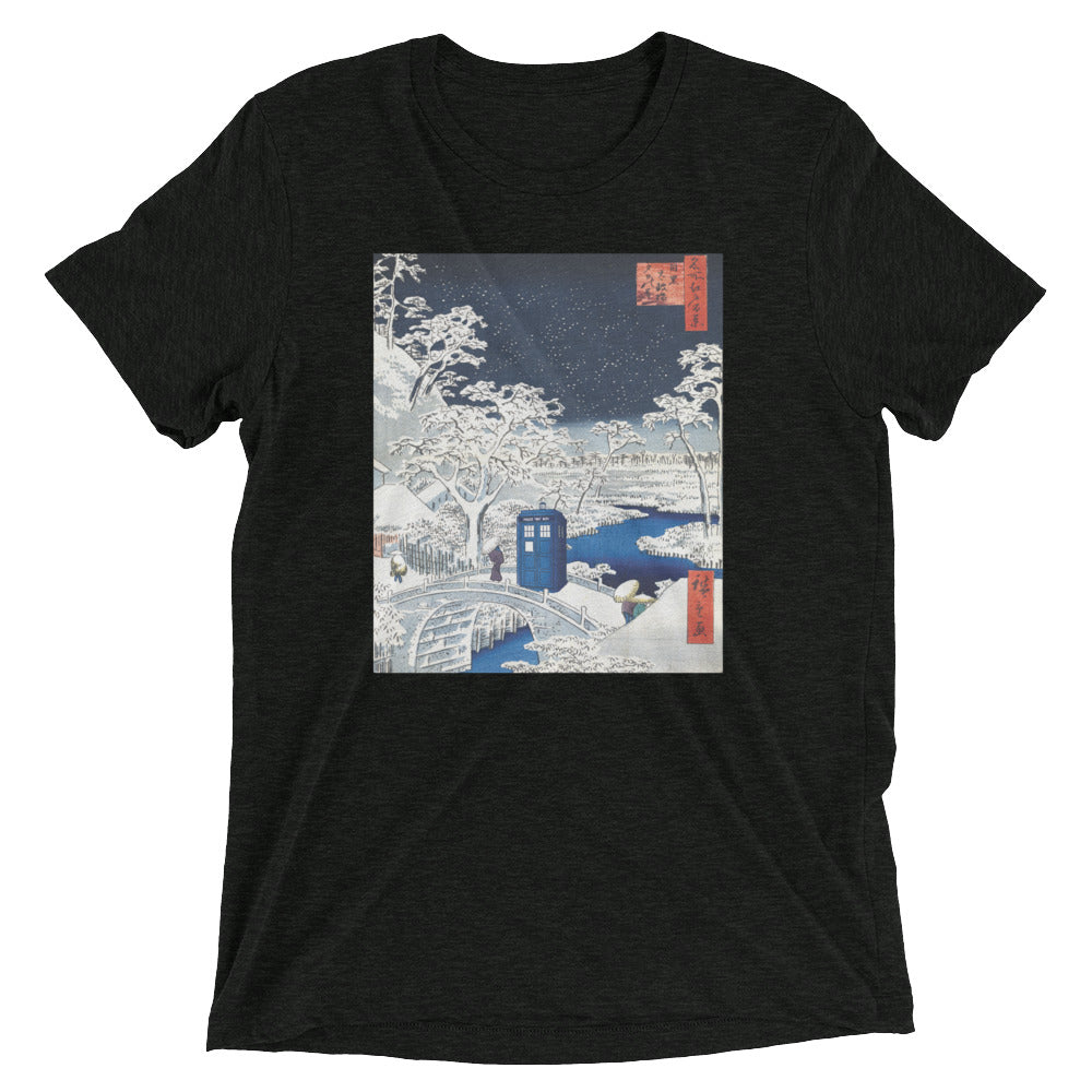 Snow Bridge Men's Tri-Blend - Adult & Kids T-Shirts, Sweatshirts & Hoodies apparel design preview 1