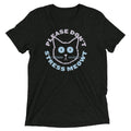 Please Don't Stress Meowt Men's Tri-Blend - Adult & Kids T-Shirts, Sweatshirts & Hoodies apparel design preview 1