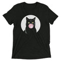 Bubble Cat Men's Tri-Blend - Adult & Kids T-Shirts, Sweatshirts & Hoodies apparel design preview 1