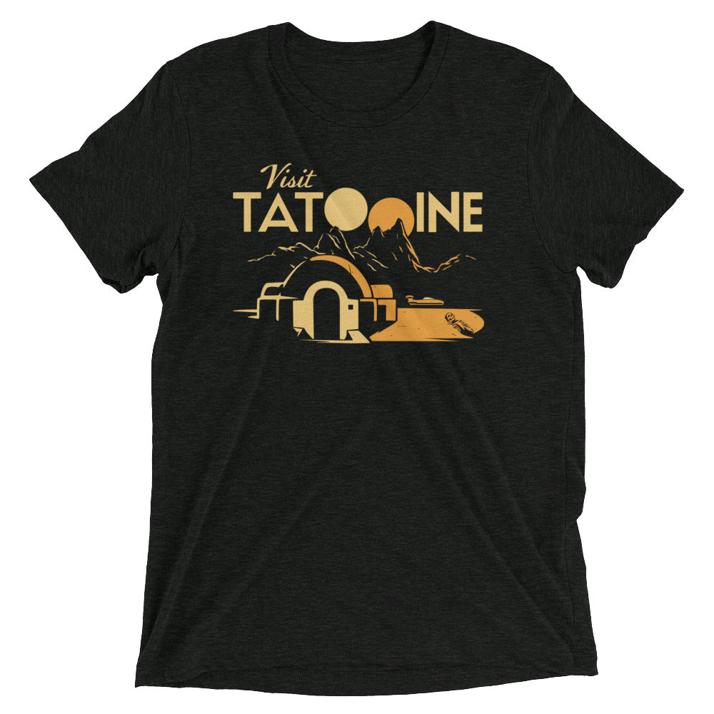 Visit Tatooine Men's Tri-Blend - Adult & Kids T-Shirts, Sweatshirts & Hoodies apparel design preview 1