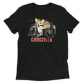 Corgzilla Men's Tri-Blend - Adult & Kids T-Shirts, Sweatshirts & Hoodies apparel design preview 1