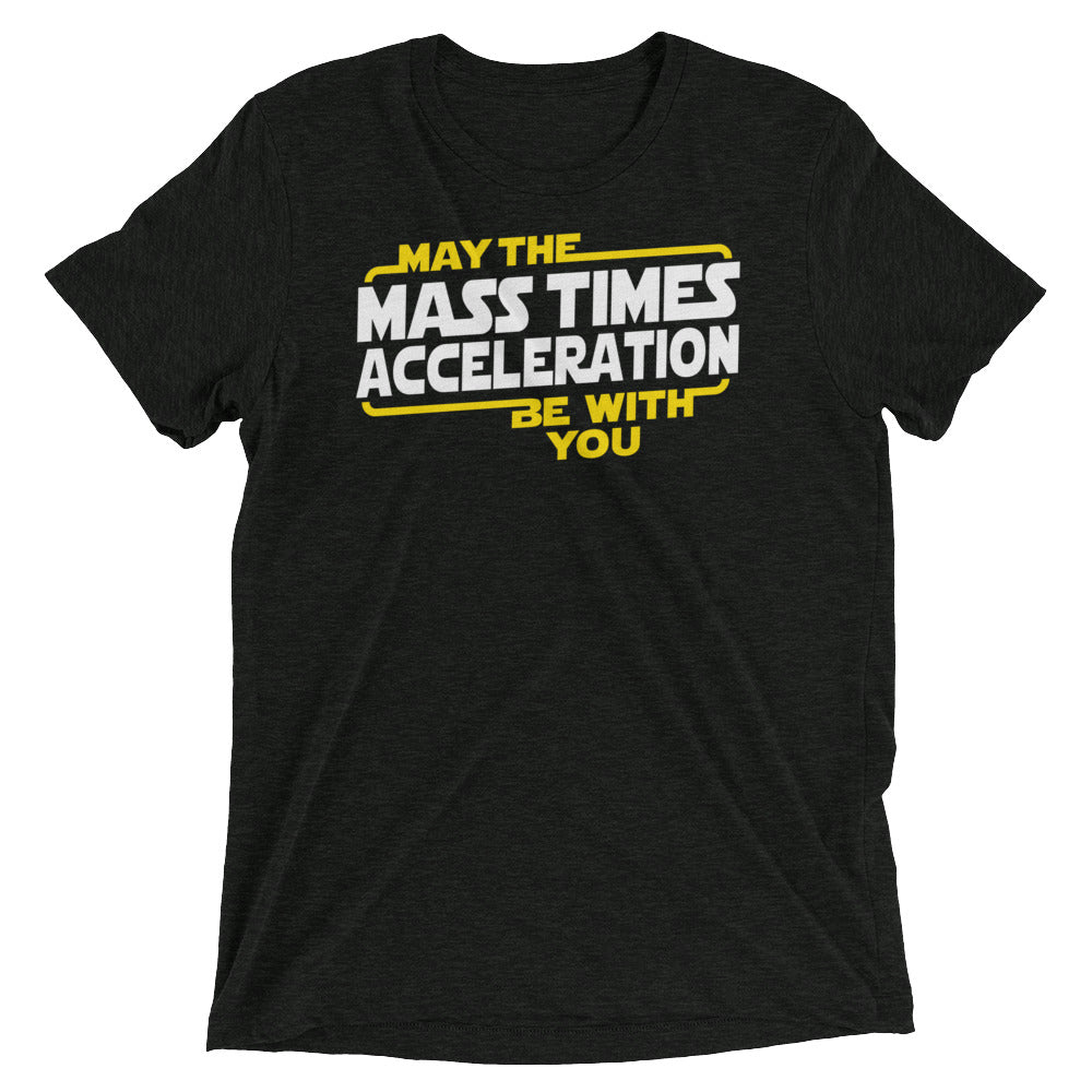 May The Mass x Acceleration Men's Tri-Blend - Adult & Kids T-Shirts, Sweatshirts & Hoodies apparel design preview 1