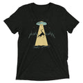 Nessie Abduction Men's Tri-Blend - Adult & Kids T-Shirts, Sweatshirts & Hoodies apparel design preview 1
