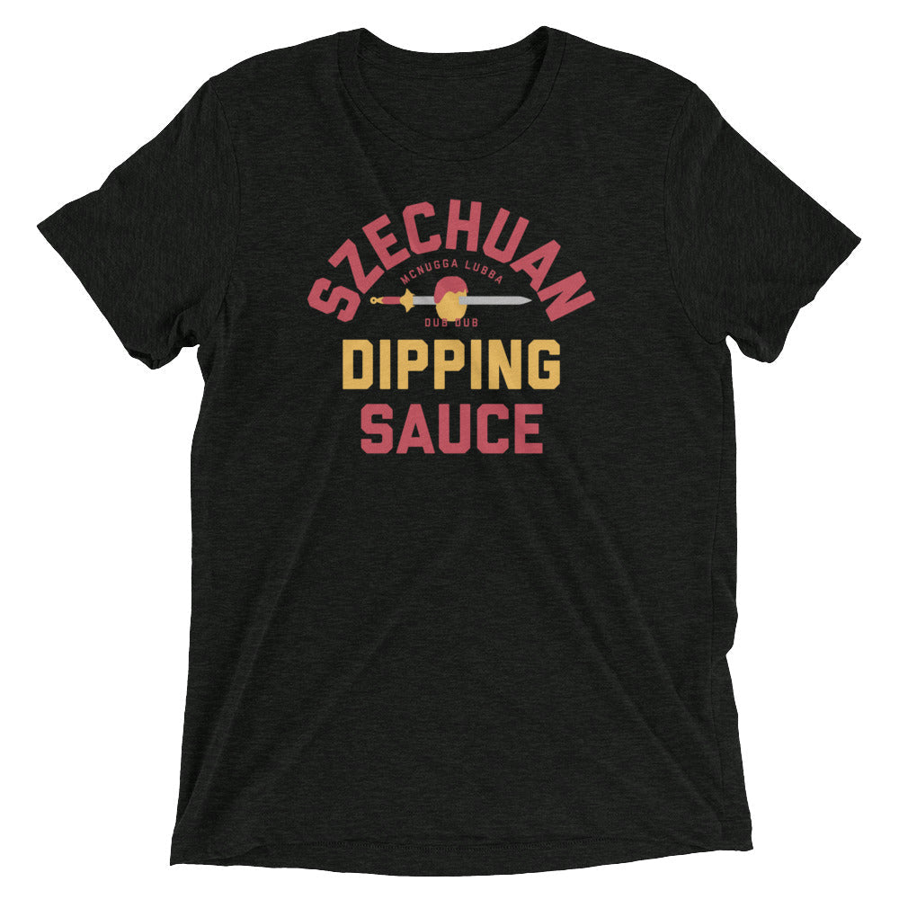 Szechuan Dipping Sauce Men's Tri-Blend - Adult & Kids T-Shirts, Sweatshirts & Hoodies apparel design preview 1