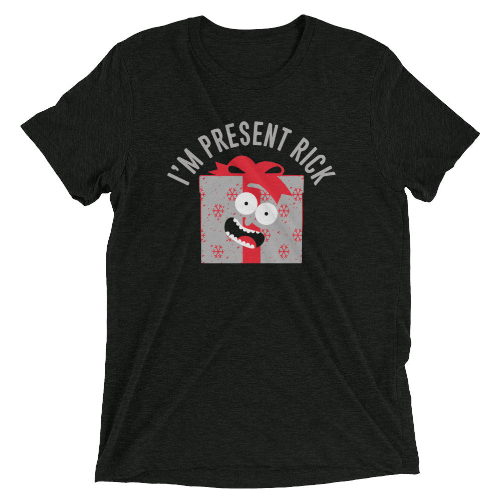 I'm Present Rick Men's Tri-Blend - Adult & Kids T-Shirts, Sweatshirts & Hoodies apparel design preview 1