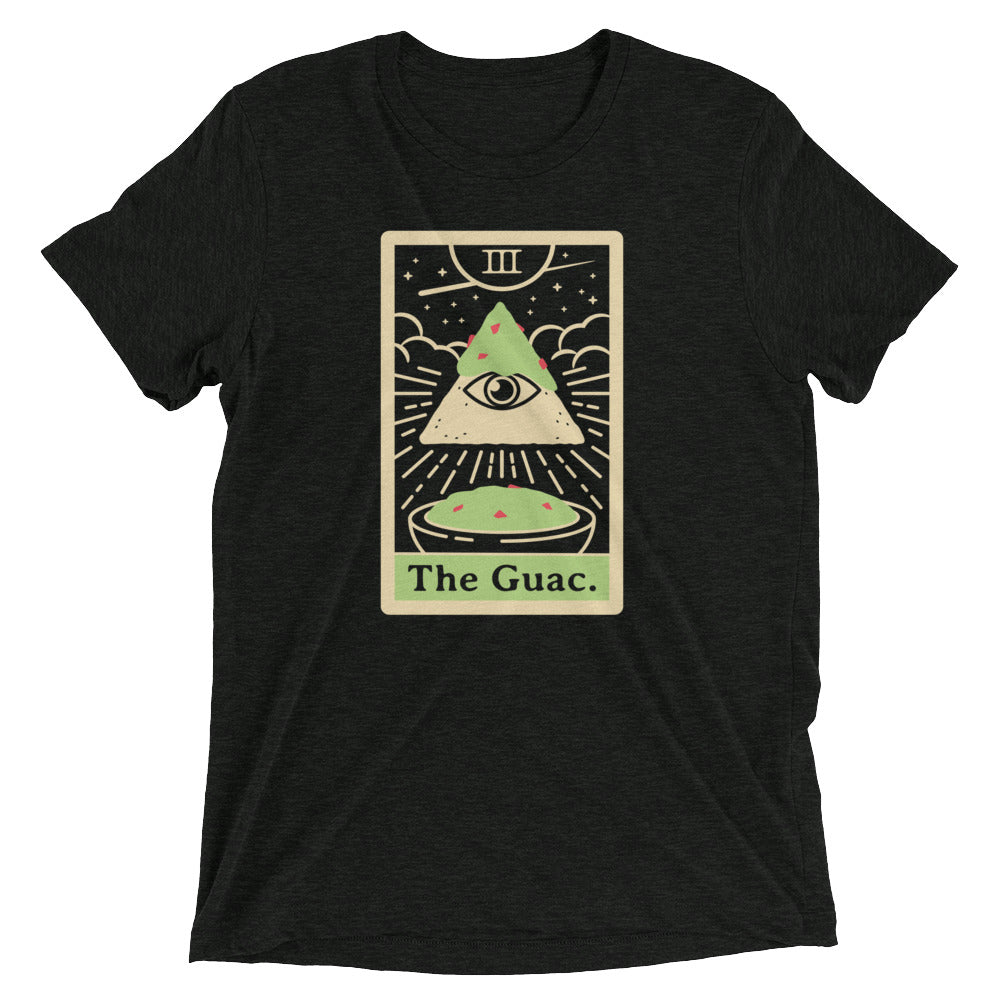 The Guac Tarot Men's Tri-Blend - Adult & Kids T-Shirts, Sweatshirts & Hoodies apparel design preview 1