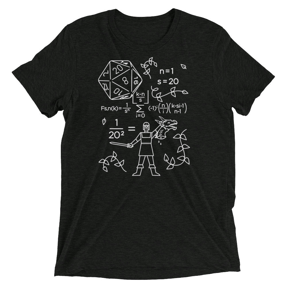 The Science Of A RPG Men's Tri-Blend - Adult & Kids T-Shirts, Sweatshirts & Hoodies apparel design preview 1