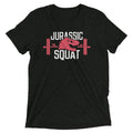 Jurassic Squat Men's Tri-Blend - Adult & Kids T-Shirts, Sweatshirts & Hoodies apparel design preview 1