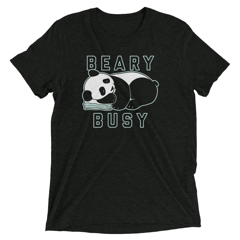 Beary Busy Men's Tri-Blend - Adult & Kids T-Shirts, Sweatshirts & Hoodies apparel design preview 1