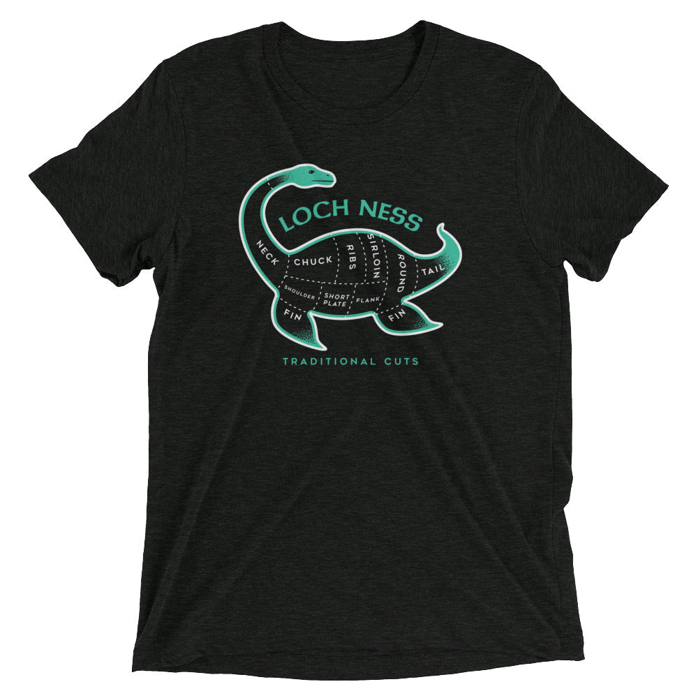 Loch Ness Traditional Cuts Men's Tri-Blend - Adult & Kids T-Shirts, Sweatshirts & Hoodies apparel design preview 1