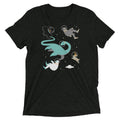 Cryptids In Space Men's Tri-Blend - Adult & Kids T-Shirts, Sweatshirts & Hoodies apparel design preview 1
