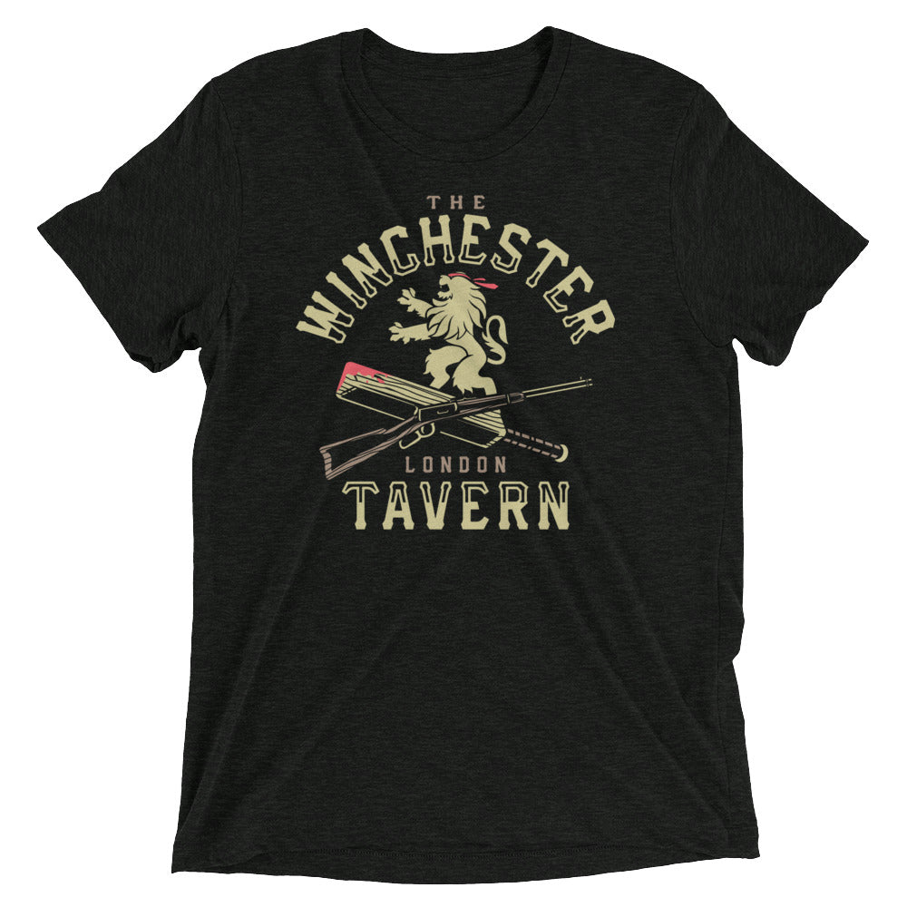 The Winchester Tavern Men's Tri-Blend - Adult & Kids T-Shirts, Sweatshirts & Hoodies apparel design preview 1