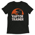 Raptor Trainer Men's Tri-Blend - Adult & Kids T-Shirts, Sweatshirts & Hoodies apparel design preview 1