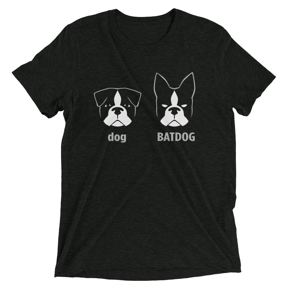 Batdog Men's Tri-Blend - Adult & Kids T-Shirts, Sweatshirts & Hoodies apparel design preview 1