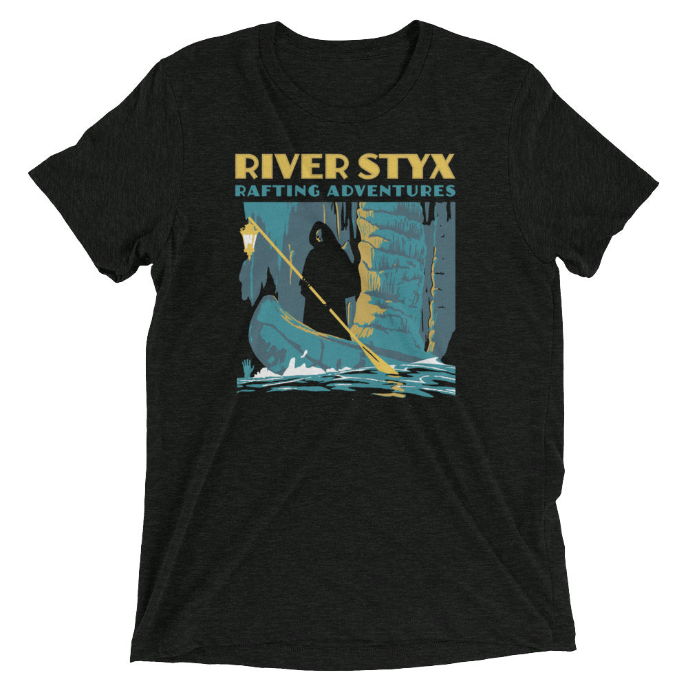 River Styx Rafting Adventures Men's Tri-Blend - Adult & Kids T-Shirts, Sweatshirts & Hoodies apparel design preview 1
