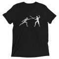 Light Fencing Men's Tri-Blend - Adult & Kids T-Shirts, Sweatshirts & Hoodies apparel design preview 1