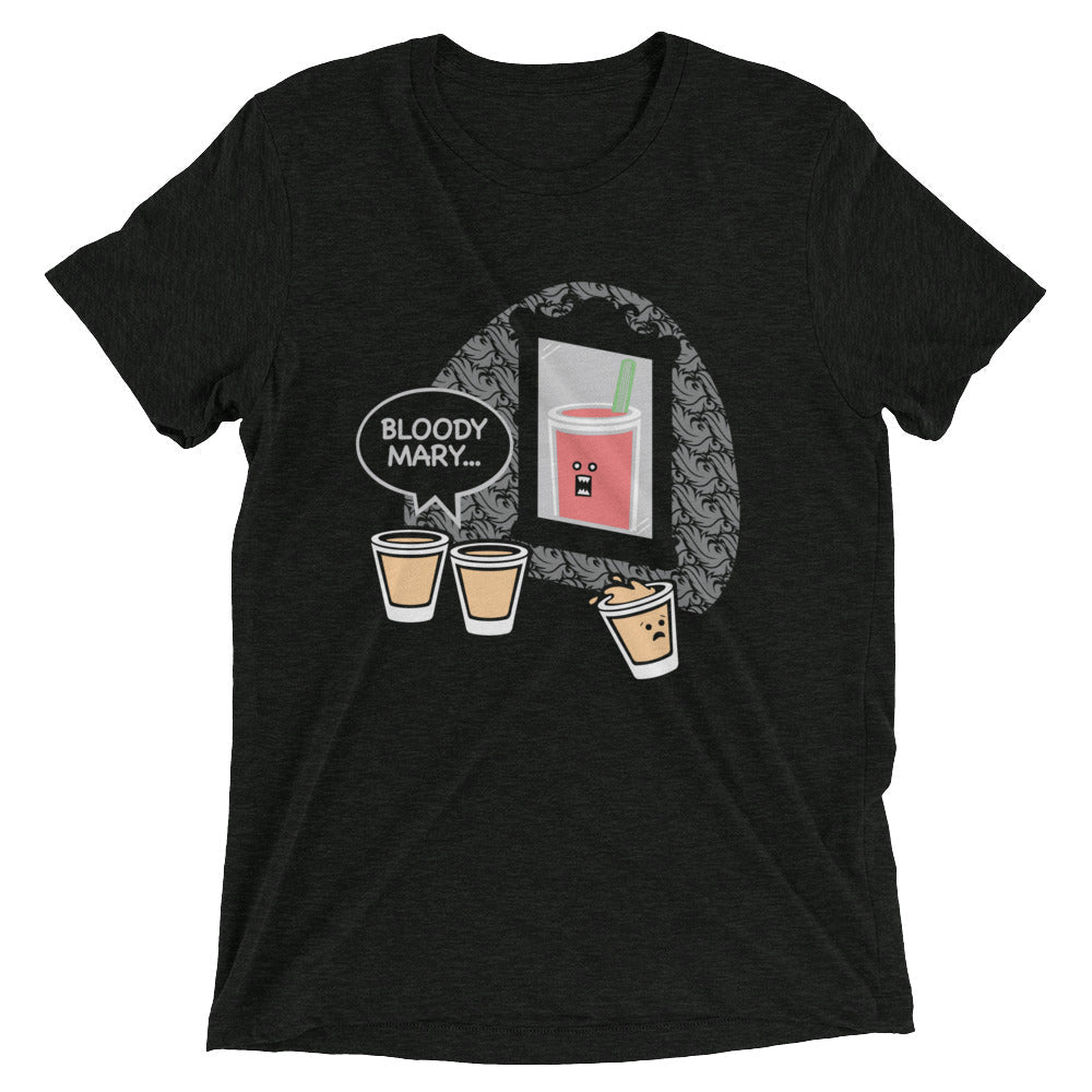 Bloody Mary Men's Tri-Blend - Adult & Kids T-Shirts, Sweatshirts & Hoodies apparel design preview 1